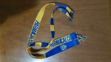 Parma football badge holder neck keychain