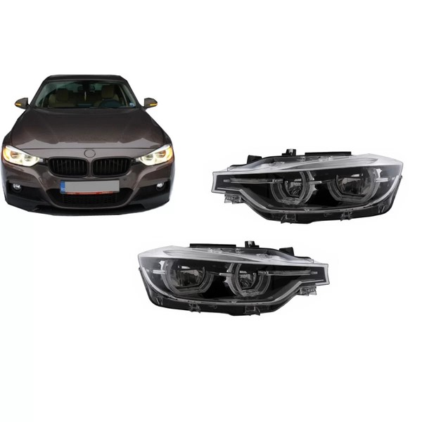 LED Scheinwerfer Angel Eyes FüR BMW 3Er F30 F31 Limousine Touring 2011+-image