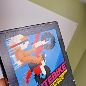 Nintendo NES Excitebike Complete CIB Tested