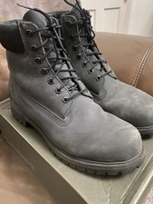 Timberland Mens Casual Boots Black Size UK 10.5 Leather Boots