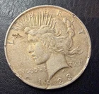 1923 P Peace US Silver Dollar $1 Coin