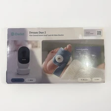Owlet® Dream Duo 2 Smart Baby Monitor: FDA-Cleared Dream Sock® Plus Owlet Cam 2-