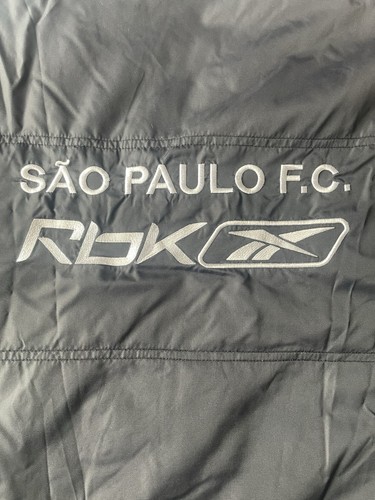 Rare 2007 São Paulo FC Reebok LG Bench Coat Jacket Vintage / Collector - Size XL - Picture 6 of 11