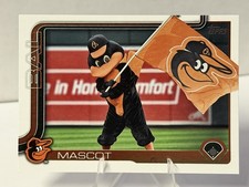 Mascot #M-3 Topps Series I 2025 - Baltimore Orioles MASCOT
