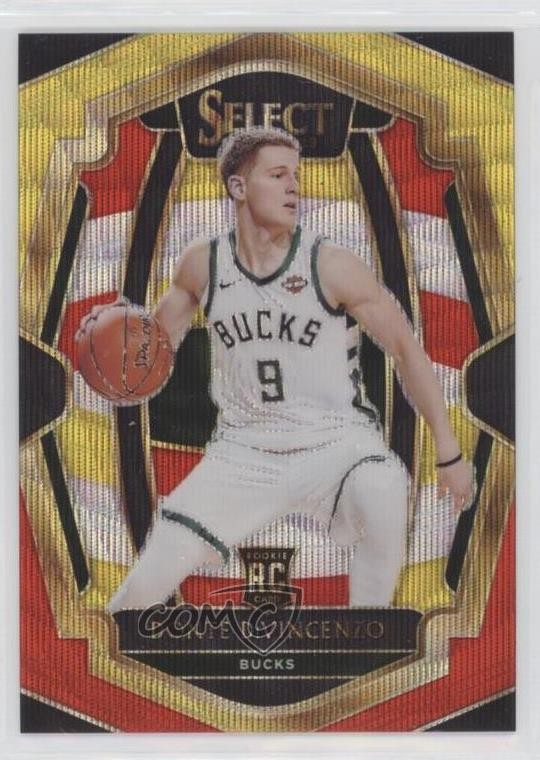 2018 Panini Select Premier Level Tri-Color Prizm Donte DiVincenzo Rookie RC 3u4