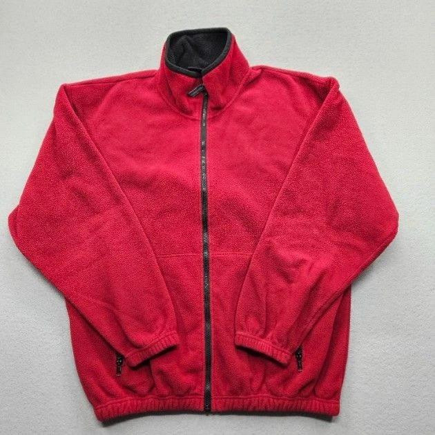Weatherproof Garment Company Men's Size Small Red Full Zip Fleece Jacket
Opens in a new window or ta