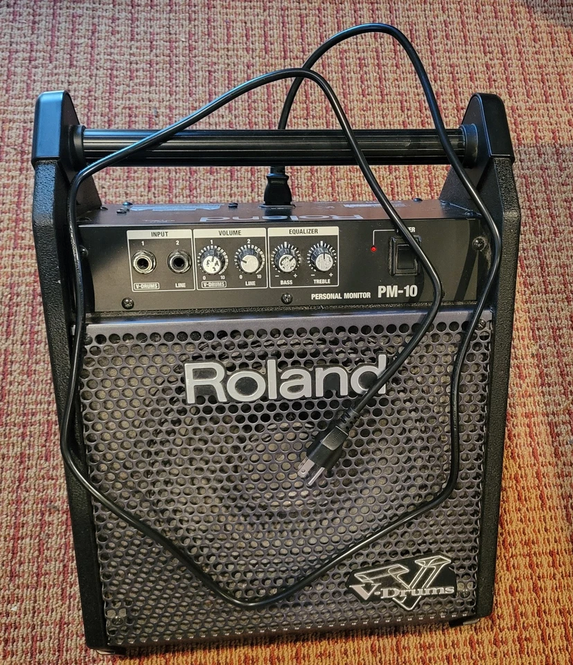 Roland PM-10 V-Drum Speaker System /Amplifier (tested, lightly used) - Image 2 of 4
