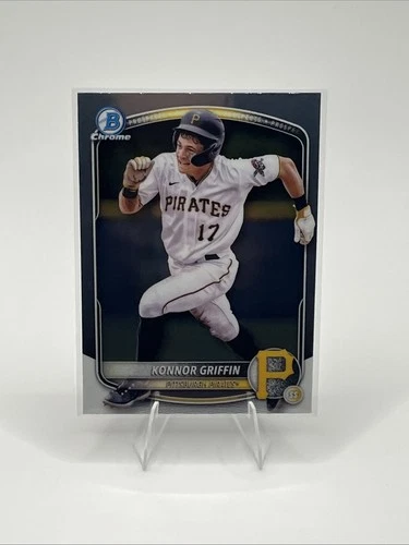 2025 Bowman Chrome Prospects Konnor Griffin #BCP-86 (RC) Pirates Rookie