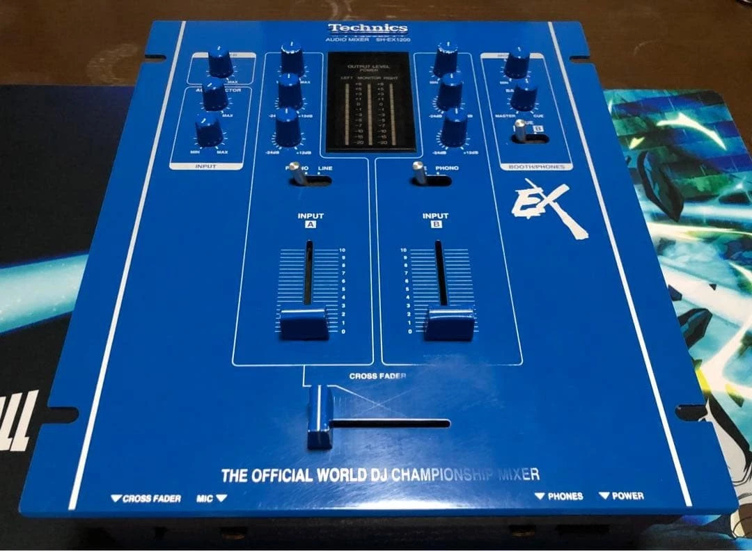 Technics SH-EX1200 DJ Audio Mixer 青　[希少] Technics DJ Mixer Analog DJ Mixers for sale | eBay