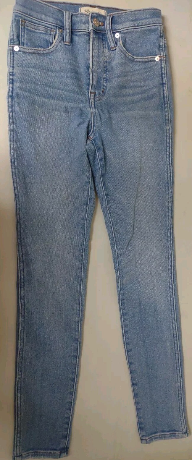 Madewell 10-Inch High-Rise Skinny Jeans in Size 25 for Women