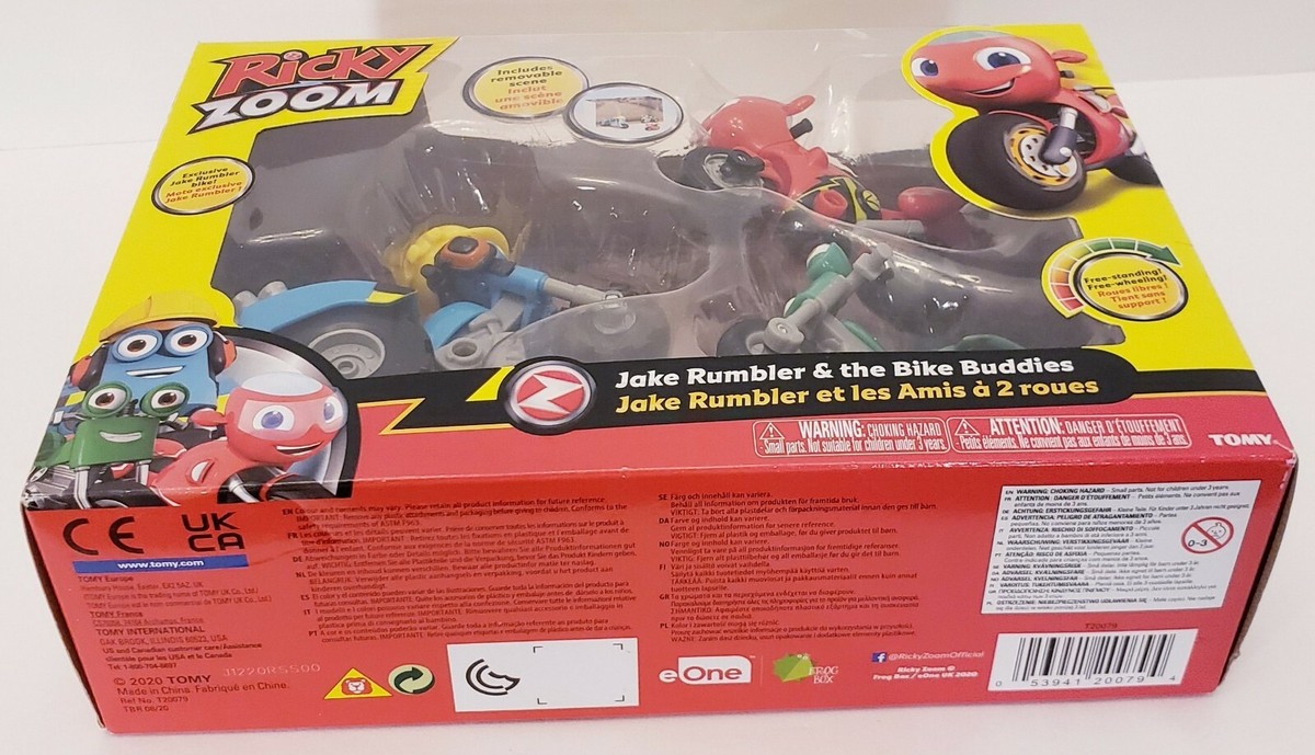 リッキートム Ricky Zoom Fix it DJ - 17 Pieces - Includes Screwdriver and Wrench