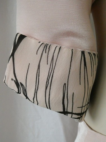 Pink Mother of the Bride 2 piece silk mix skirt/bolero set 31" waist UK12 - Picture 8 of 11