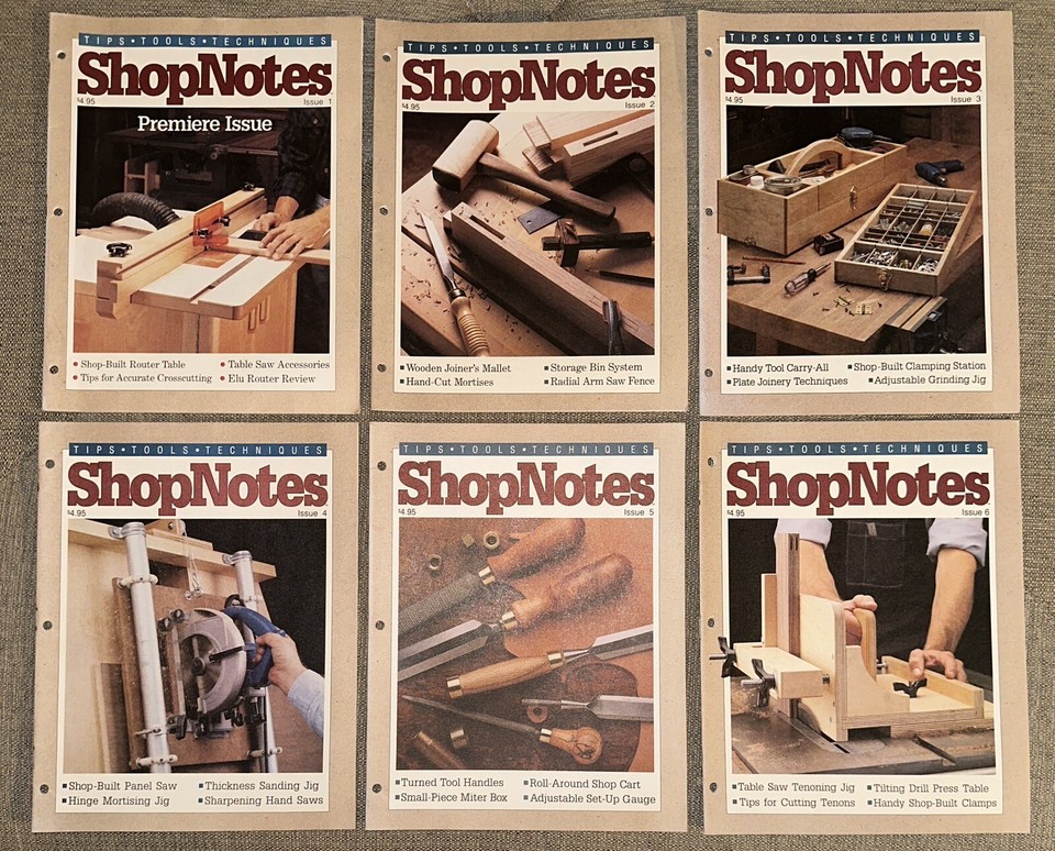 Vintage SHOPNOTES Magazines (1992-1994) Lot of 18 - Back issues | eBay