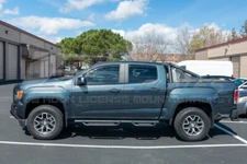 For 15-20 GMC Canyon Crew Cab IN-CHANNEL Side Vent Window Visors Rain Deflectors