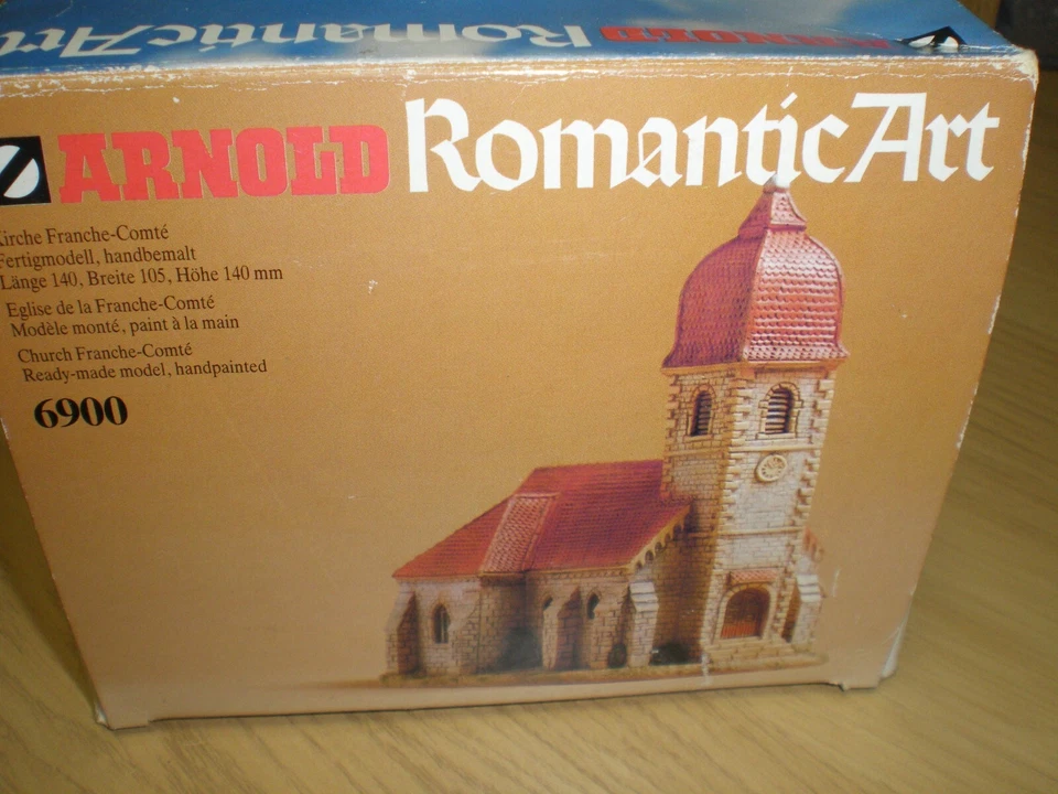 Arnold Romantic Art 9600 Church Kirche Franche Comte - Image 2 of 4