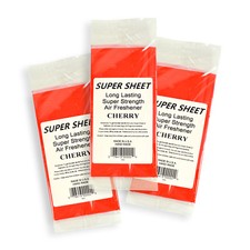 Jenray Super Sheet Small 7.5x3.75 Under Seat Car Air Freshener 3pk Cherry Jenray Super Sheet Small 7.5x3.75 Under Seat Car Air Freshener 3pk Cherry