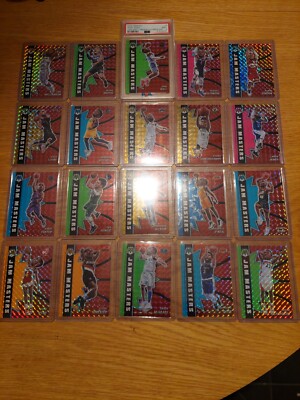 Mosaic Jam Masters complete set /10 /15 /25 /99 Lebron, Luka