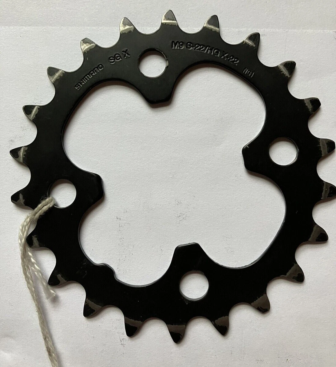 SHIMANO KETTENBLATT 22 ZÄHNE SCHWARZ M.KETTENSCHÜTZER Y-1M098030 | Compra online en