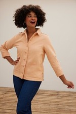 Reiko Fay Peach Denim Jacket -65% - Rrp £135 - New