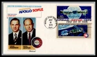 US FDC # 1569-1570 10c Apollo Soyuz Fleetwood  Russian 1975, 0a820
