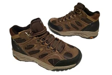 Hi Tec Adult Mens Wild Fire Lux Mid Waterproof Hiking Boots Brown Tan 7.5 M