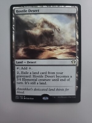MTG Hostile Desert Commander 2020 281/322 Regular Rare