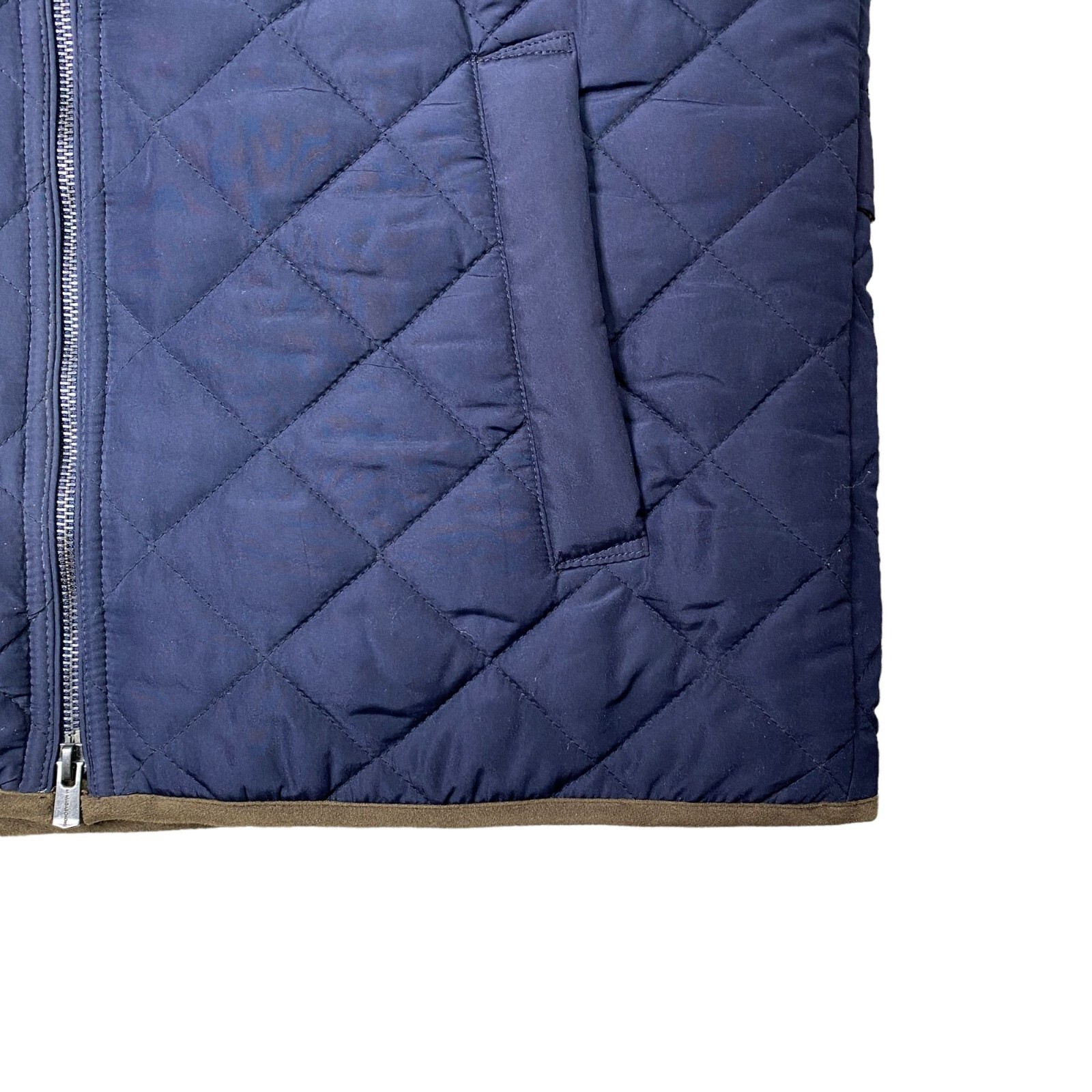 Magaschoni Diamond Quilted Vest Mens Medium eBay