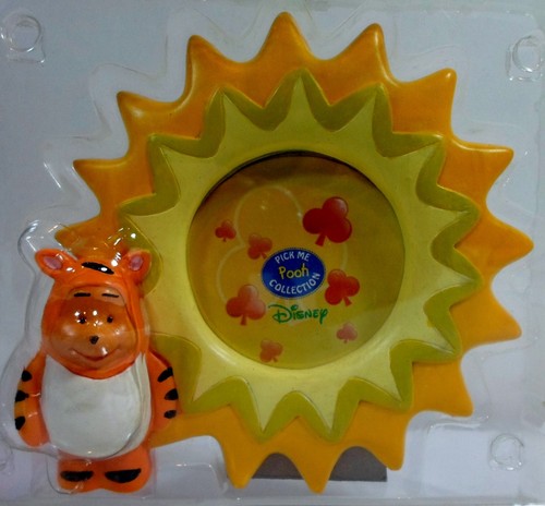 DISNEY VTG WINNIE THE POOH - PICK ME COLLECTION - CERAMIC FRAME NEW UNUSED C - Picture 4 of 12