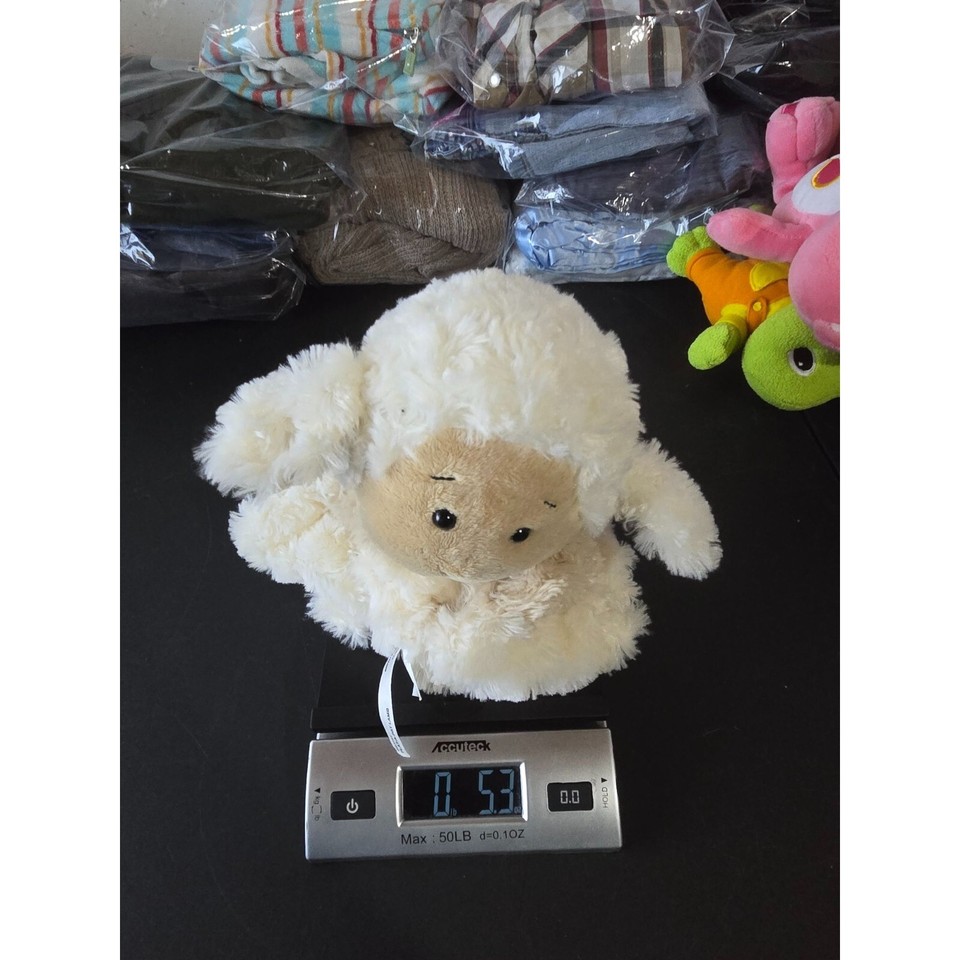 Baby Ganz FlatAPat Lamb Plush Toy Stuffed Animal Security Lovey Soft Cuddly eBay