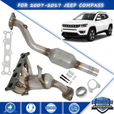 For 2007 2008 2009-2017 Jeep Compass 2.4L 4WD Catalytic Converter Set GRT1789210