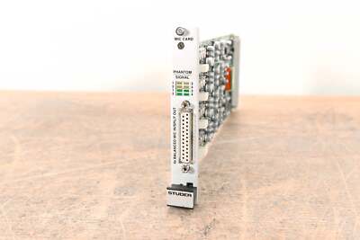 Studer Mic/Line In Card for D21m Modular I/O System CG01HEV