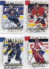 1998 Pinnacle BAP #80 Jim Cummins Chicago Black Hawks Signed Autographed Card