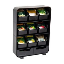 Tea Bag Organizer Plastic Countertop Kitchen ...
