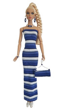 SaLe HM Clothes fits 12" Poppy Parker DRESS, PURSE & JEWELRY Fashion NO DOLL d4e