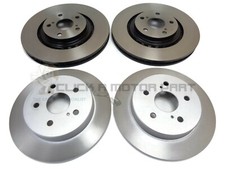 Set dischi freno anteriori e posteriori nuovi per Lexus NX300H 2.5 2014-2021