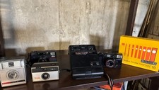 Kodak Trimlite Instamatic 18 Vintage Camera W/Original Box Untested