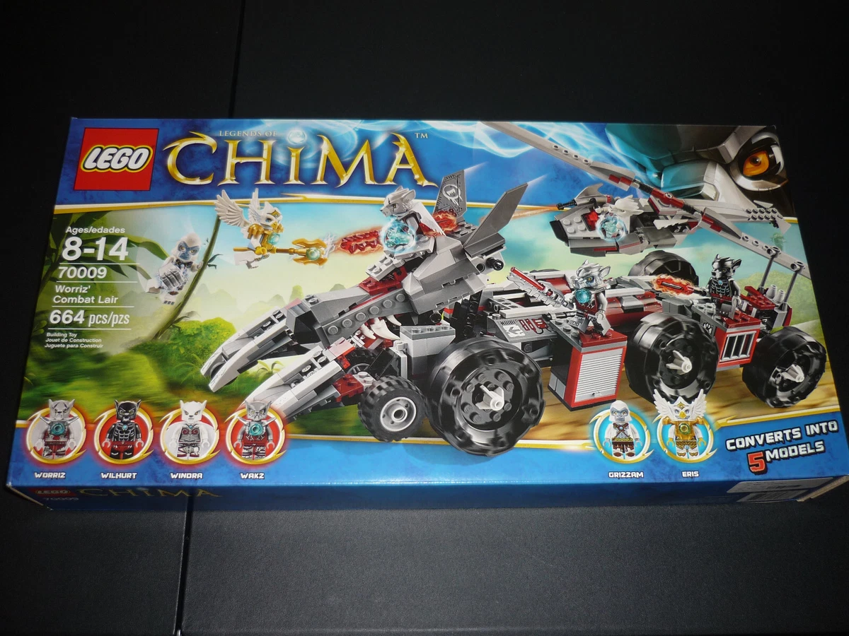 LEGO Legends of Chima Worriz's Combat Lair Set 70009