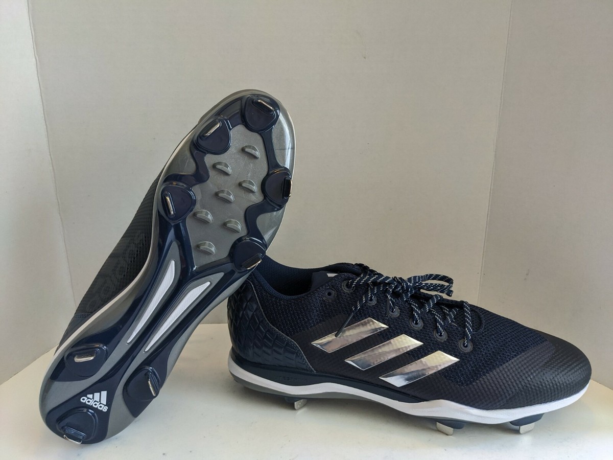 Adidas Power Alley 5 Baseball Cleat US Mens Size 16 Navy 