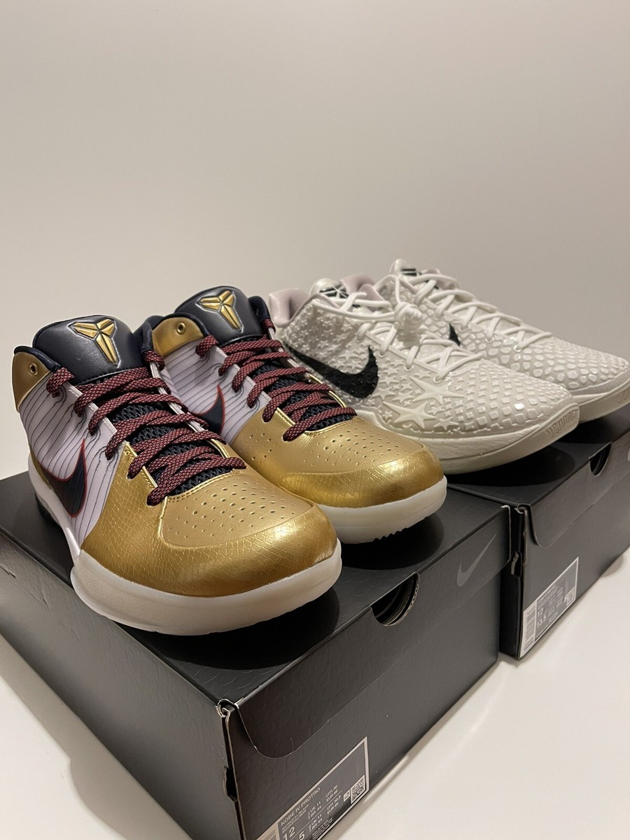 【新品未使用・美品】Kobe 6 Protro ブラック/ゴールド Size 12 - Nike Kobe 6 Protro Sail All-Star & Kobe 4 Protro