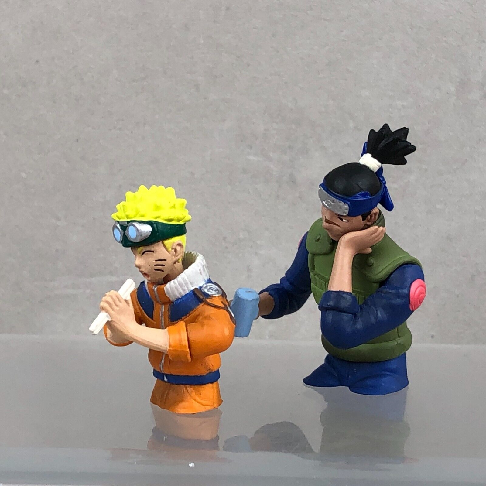 NARUTO Iruka Umino Figure Keychain Banpresto Japan