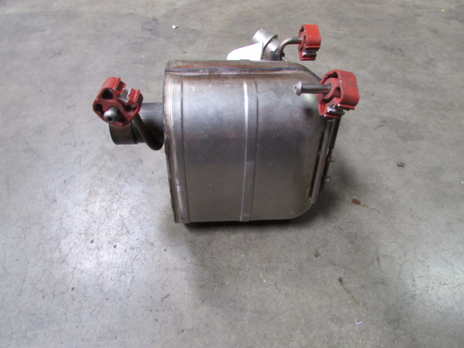 Ferrari 458 Italia, LH, Left Rear Muffler, Exhaust, Used, P/N 263065