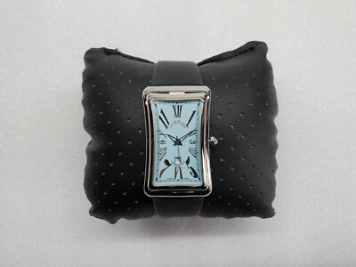 CHASE DURER OXYGENE #2 BLUE DIAL DATE BLACK LEATHER WOMEN display picture 1