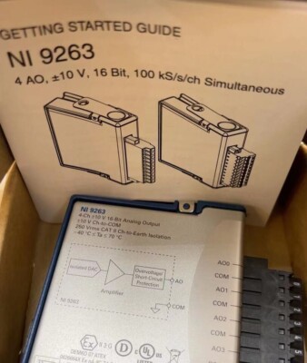 1pcs New National Instruments NI 9263 cDAQ Analog Output Module 779012-01