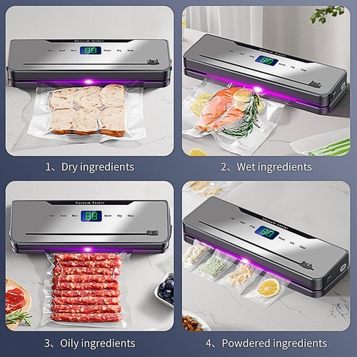 Vacuum Sealer Machine Seal a Meal Food Saver System With 30 Packs Free Bags UK - Picture 10 of 11