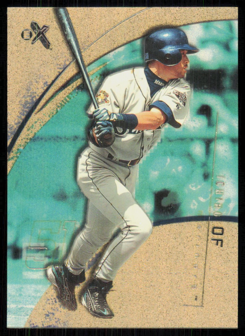 2002 Fleer E-X Ichiro Suzuki Seattle Mariners #6