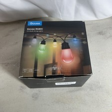 Govee RGBIC S14 Bulb String Lights 48ft Waterproof Model H7015