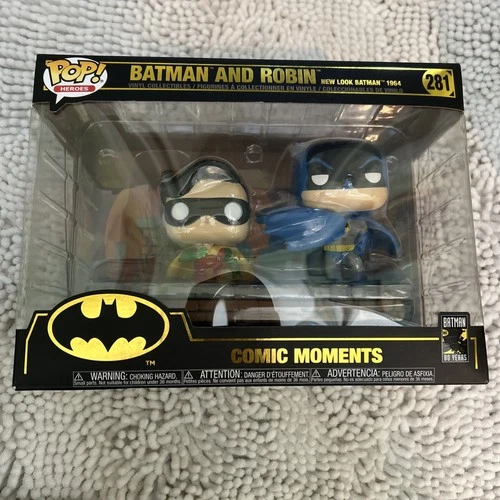 Funko Pop! Moments: DC Universe - Batman and Robin (New Look Batman 1964) #281