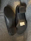 Clarks Unstructured Rosalyn Wren Mary Jane Pumps BLACK Leather Size 9.5 Shoes — photo 6