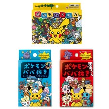 Pokemon Japanese Center Playing Cards Taruka  Babanuki Old Maid Set 3 Boxes