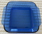 Vintage Pyrex Casserole Dish Cobalt Blue Square 8x8x2 .....222-R Glass